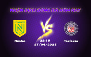 nantes toulouse 27 04 ligue 1