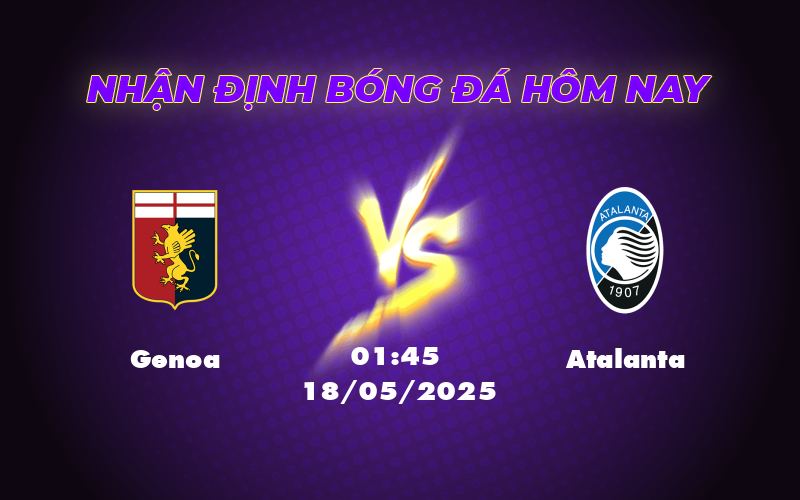 genoa atalanta 18 05 seria a