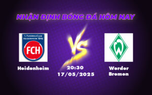 heidenheim werder bremen 17 05 bundesliga